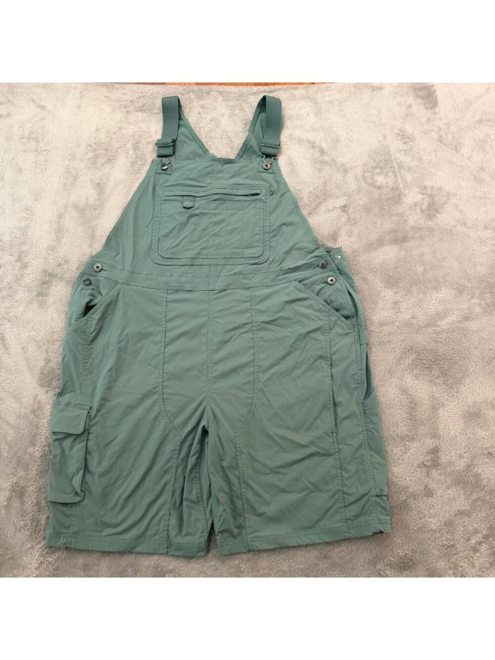 Duluth Trading Company Heirloom Gardening Short Overalls XXL Shortalls Green